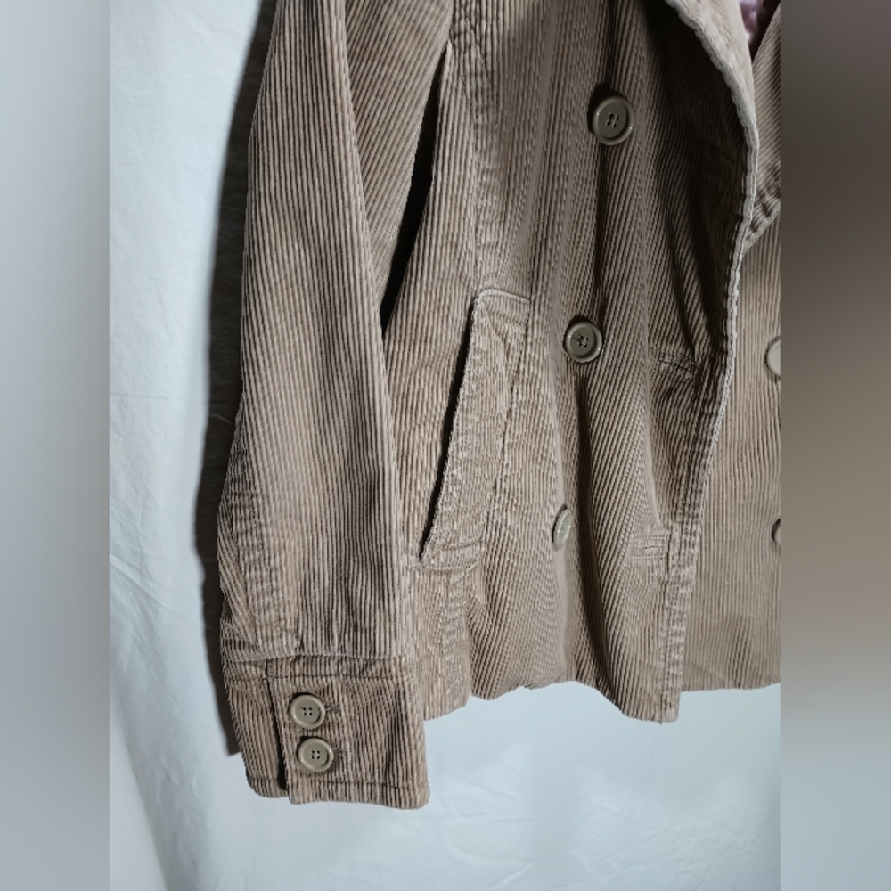 Gap Corduroy Tan Single Button Foldable Lapel Wom… - image 3